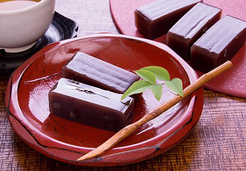 Yokan - pâtisserie japonaise à base d'agar agar